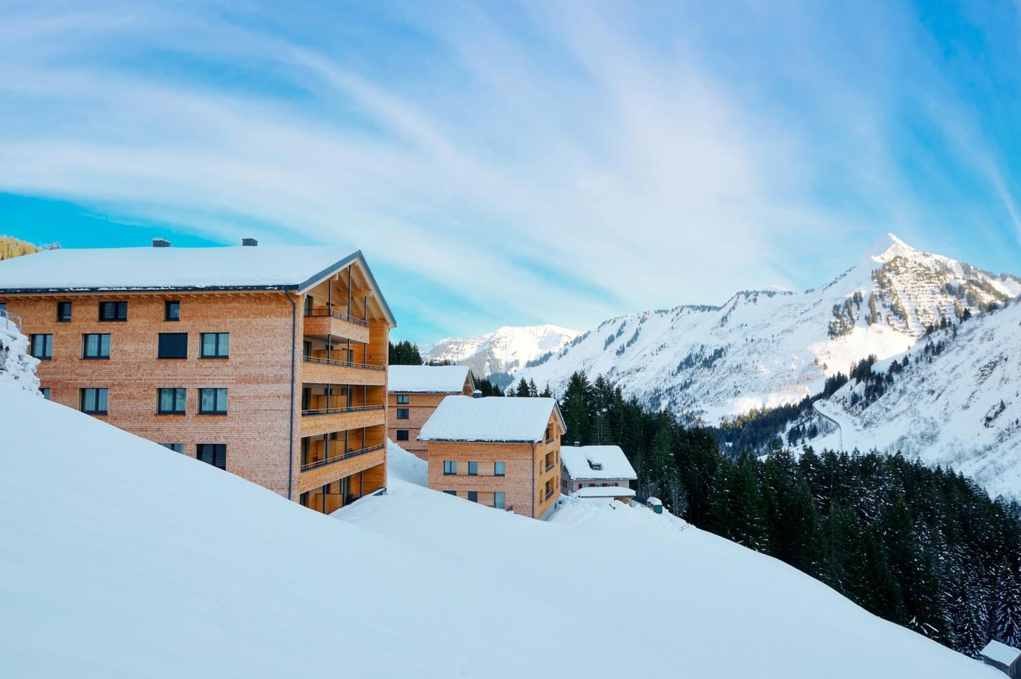 Alpenstolz Damuels Haus 2 - Stilvoll Urlauben In Den Bergen Apartment Luaran gambar